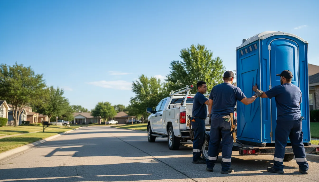 Portable Toilet Rental in Dupo, IL near me